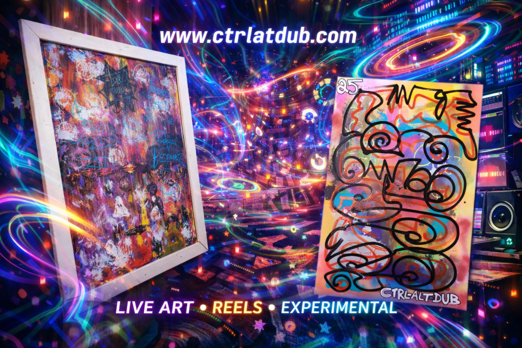 ctrl alt dub new live art videos